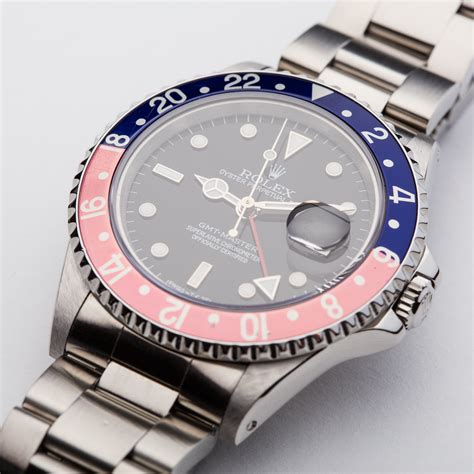 rolex gmt pepsi bezel part|Rolex gmt Pepsi for sale.